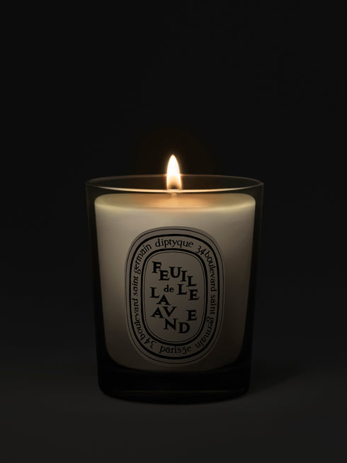 Feuille De Lavande / Lavender Leaf Candle